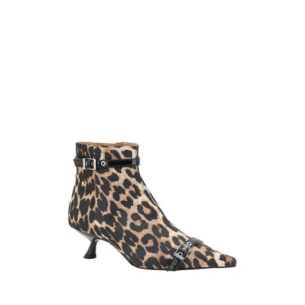 Ganni Eyelets Ankle Boots GA-S2883943-EU40/US10