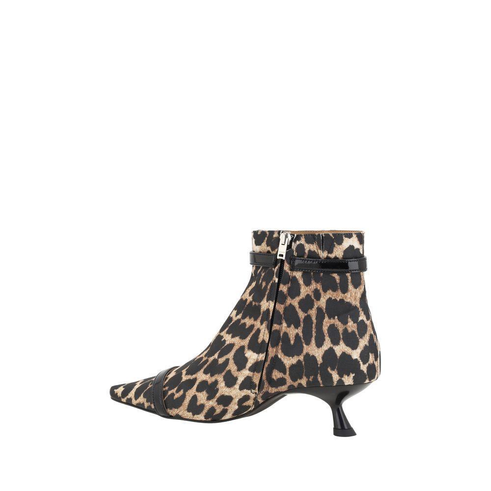 Ganni Eyelets Ankle Boots GA-S2883943-EU40/US10