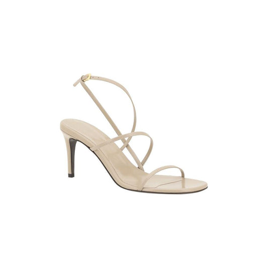 Khaite Loop Sandals Khaite Light Gray