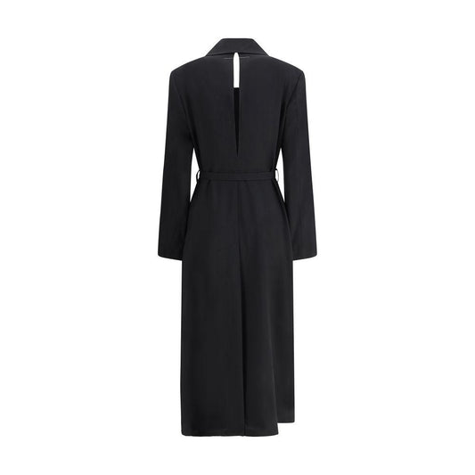 MM6 Wool Trenchcoat MM6 Black