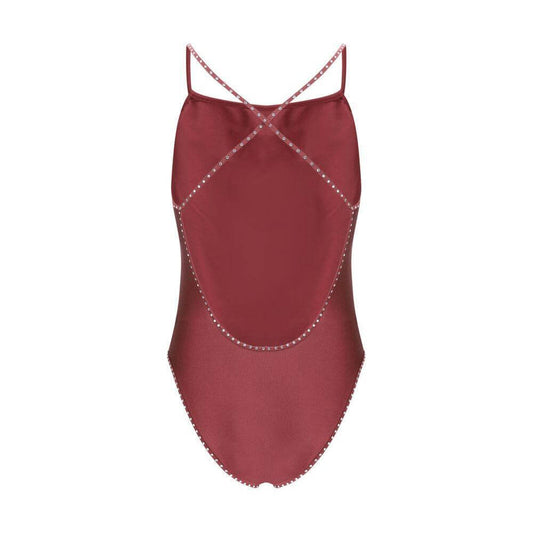 Oséree Crystal Swimsuit OS-GIS250MERLOT-M
