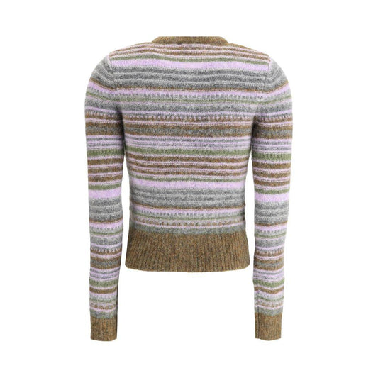 Ganni Cardigan Ganni Rosy Brown