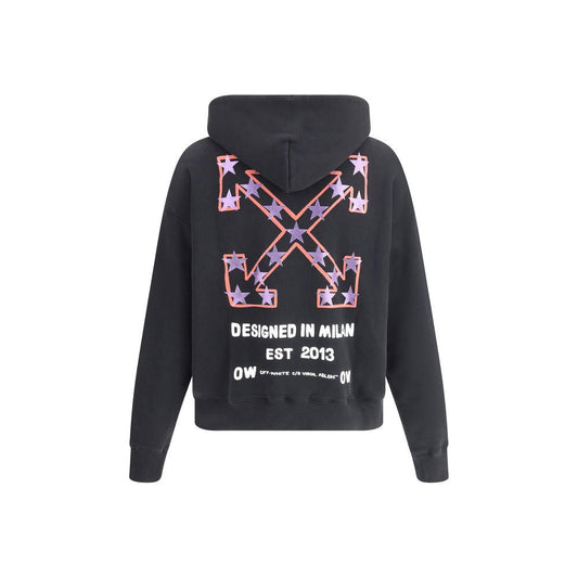Off-White Star Arrow Skate Hoodie Off-White Dark Slate Gray