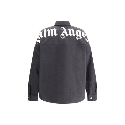 Palm Angels Shirt Palm Angels Dark Slate Gray