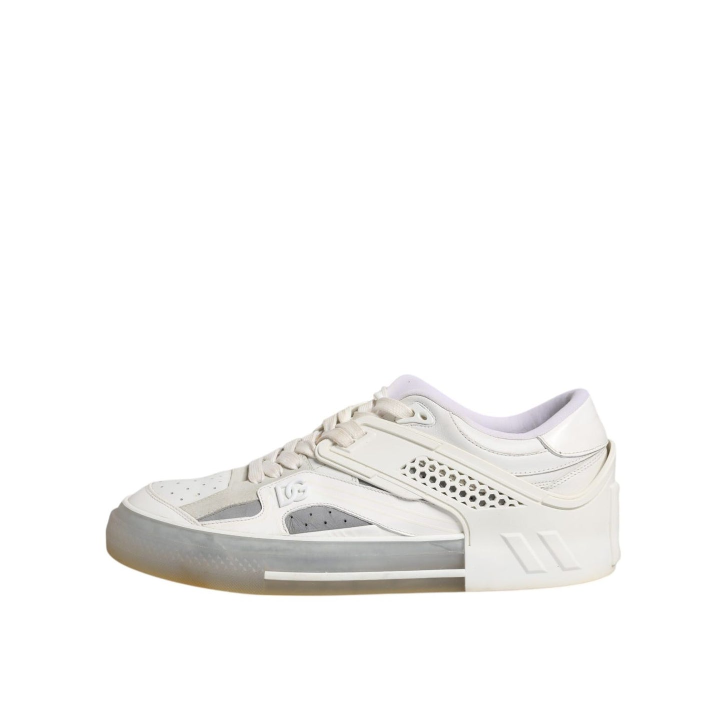 Dolce & Gabbana White DG Logo CUSTOM 2.Zero Sneakers Shoes