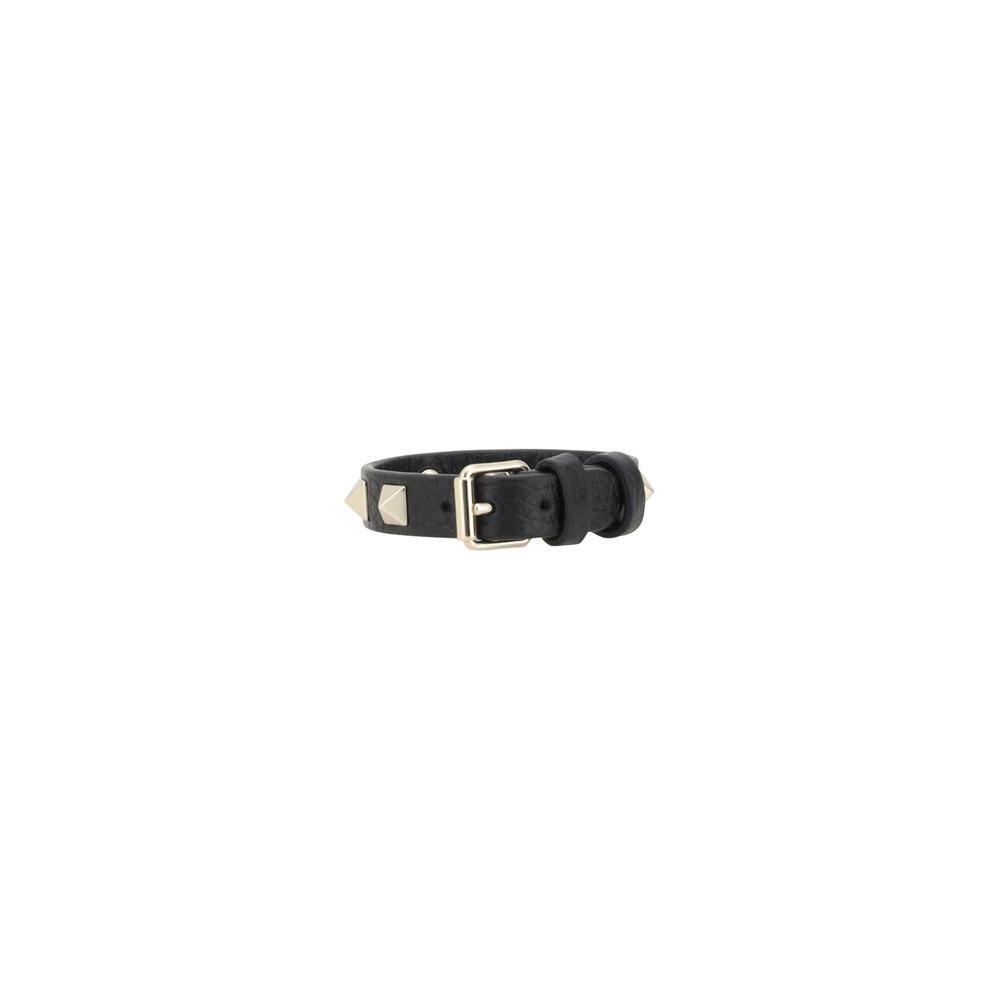 Valentino Garavani Leather Bracelet VA-6W2J0X53VSH0NO-ONE SIZE