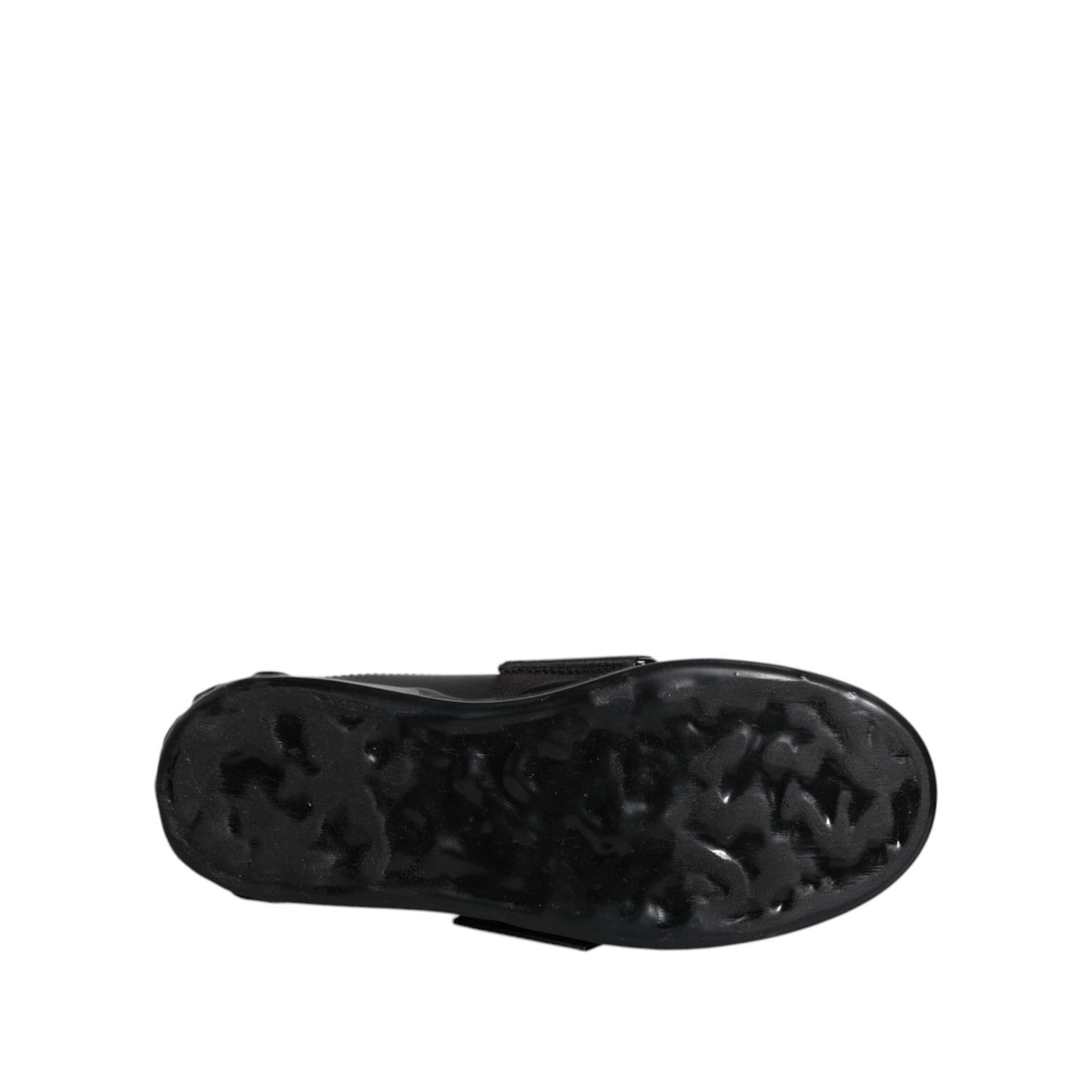 Dolce & Gabbana Black D&G AMORE Low Top Sneakers Shoes