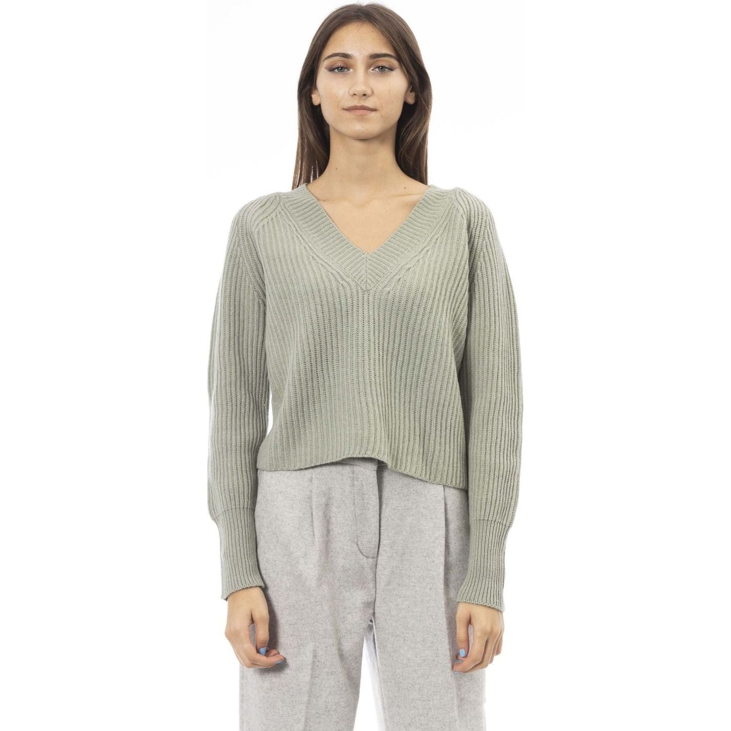 Alpha Studio Sweaters Sweaters Alpha Studio Gray