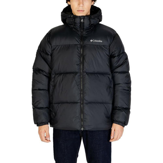 Columbia Black Nylon Jacket Columbia Dark Slate Gray