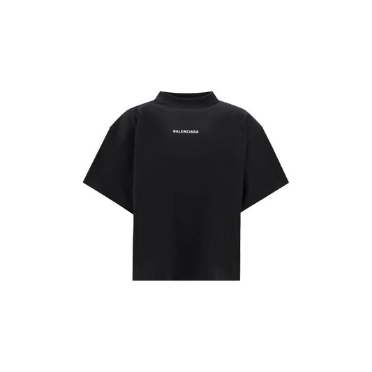Balenciaga Logo T-Shirt Balenciaga Black