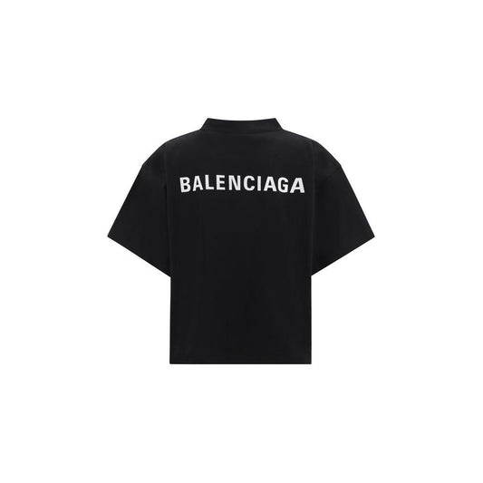 Balenciaga Logo T-Shirt Balenciaga Black