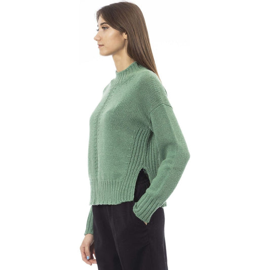 Alpha Studio Sweaters Sweaters Alpha Studio Slate Gray