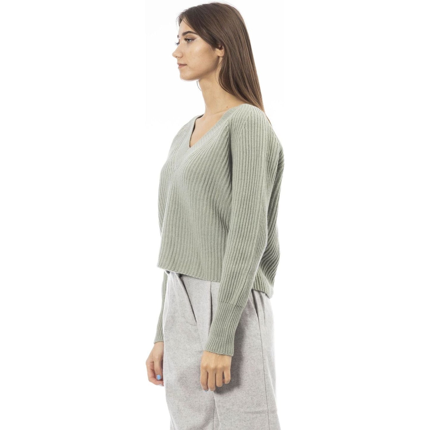 Alpha Studio Sweaters Sweaters Alpha Studio Dark Gray