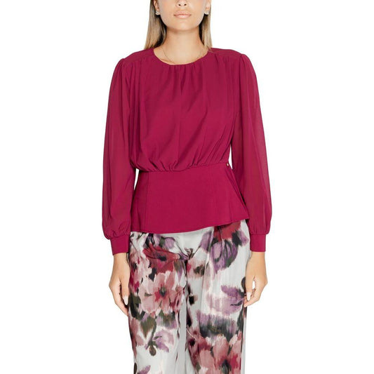 Rinascimento Rinascimento Bordeaux Polyester Shirt RI-14929700129-IT42|M