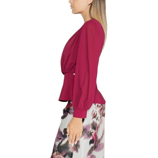 Rinascimento Rinascimento Bordeaux Polyester Shirt RI-14929700129-IT42|M