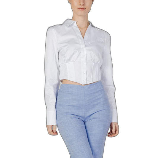 Guess White Cotton Shirt
