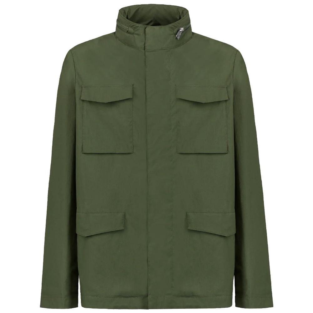 People Of Shibuya Green Cotton Men's Jacket
