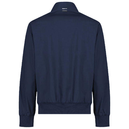 People Of Shibuya Blue Cotton Men's Bomber Jacket