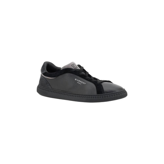 Givenchy Black Leather G Set Sneakers