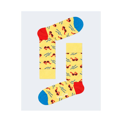 Happy Socks Yellow Cotton Socks