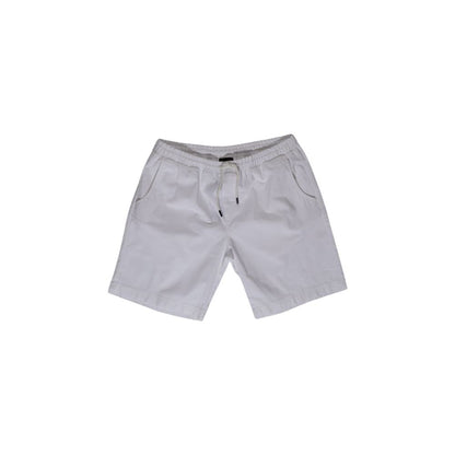 Refrigiwear White Cotton Bermuda