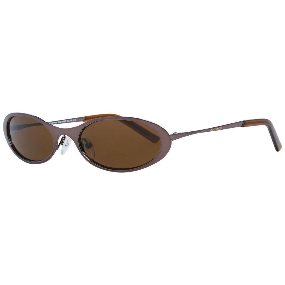 More & More Brown Metal Sunglasses M&MM5405652700AC