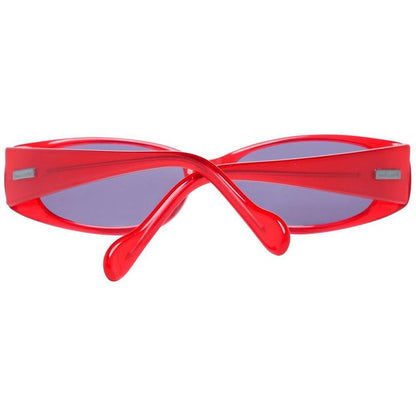 More & More Red Plastic Sunglasses