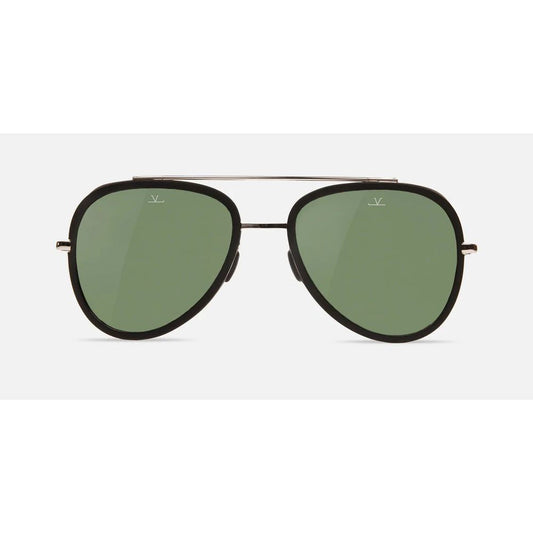 Vuarnet Black Stainless Steel Sunglasses Vuarnet White Smoke