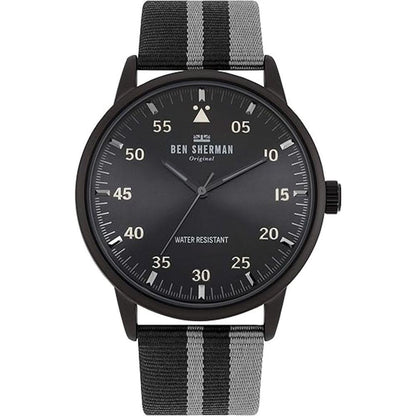 Ben Sherman Gray Fabric Bracelet Watch