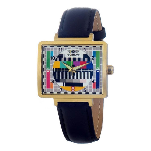 Bobroff Black Leather Watch BOBF0036S014AC
