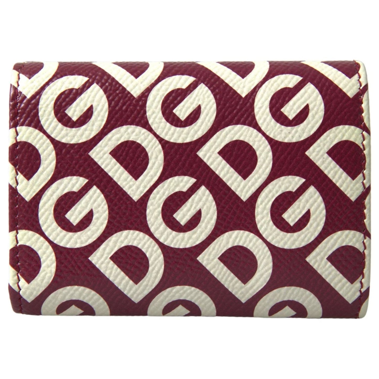 Dolce & Gabbana Multicolor DG Logo Mania French Flap Leather Wallet