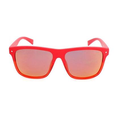 Polaroid Orange Resin Sunglasses