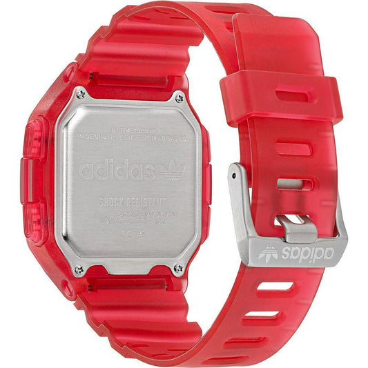 Adidas Red Resin Watch ADAOST22051AC