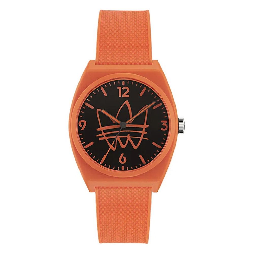 Adidas Orange Synthetic Sport Watch