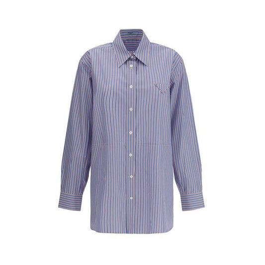 Prada Striped Shirt PR-P488HGSOOO16PFF0013-IT40 | M
