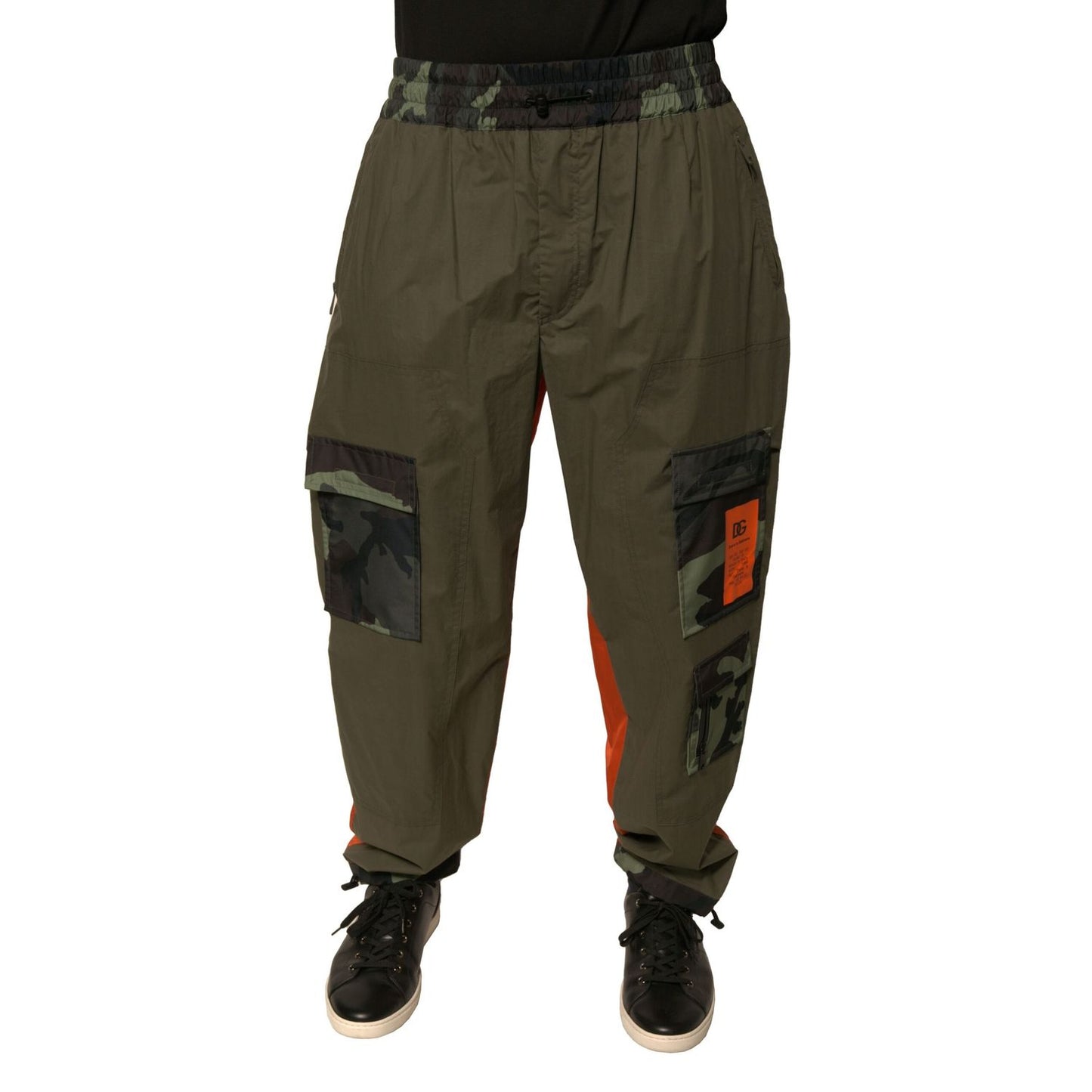 Dolce & Gabbana Multicolor Camouflage Jogger Cargo Pants