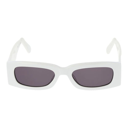 GCDS White Unisex Sunglass