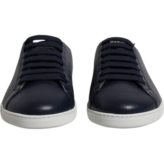 Dolce & Gabbana Blue Low Top Men Saint Tropez Sneakers Shoes