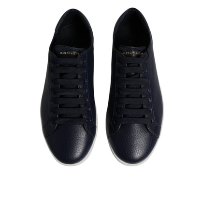 Dolce & Gabbana Blue Low Top Men Saint Tropez Sneakers Shoes