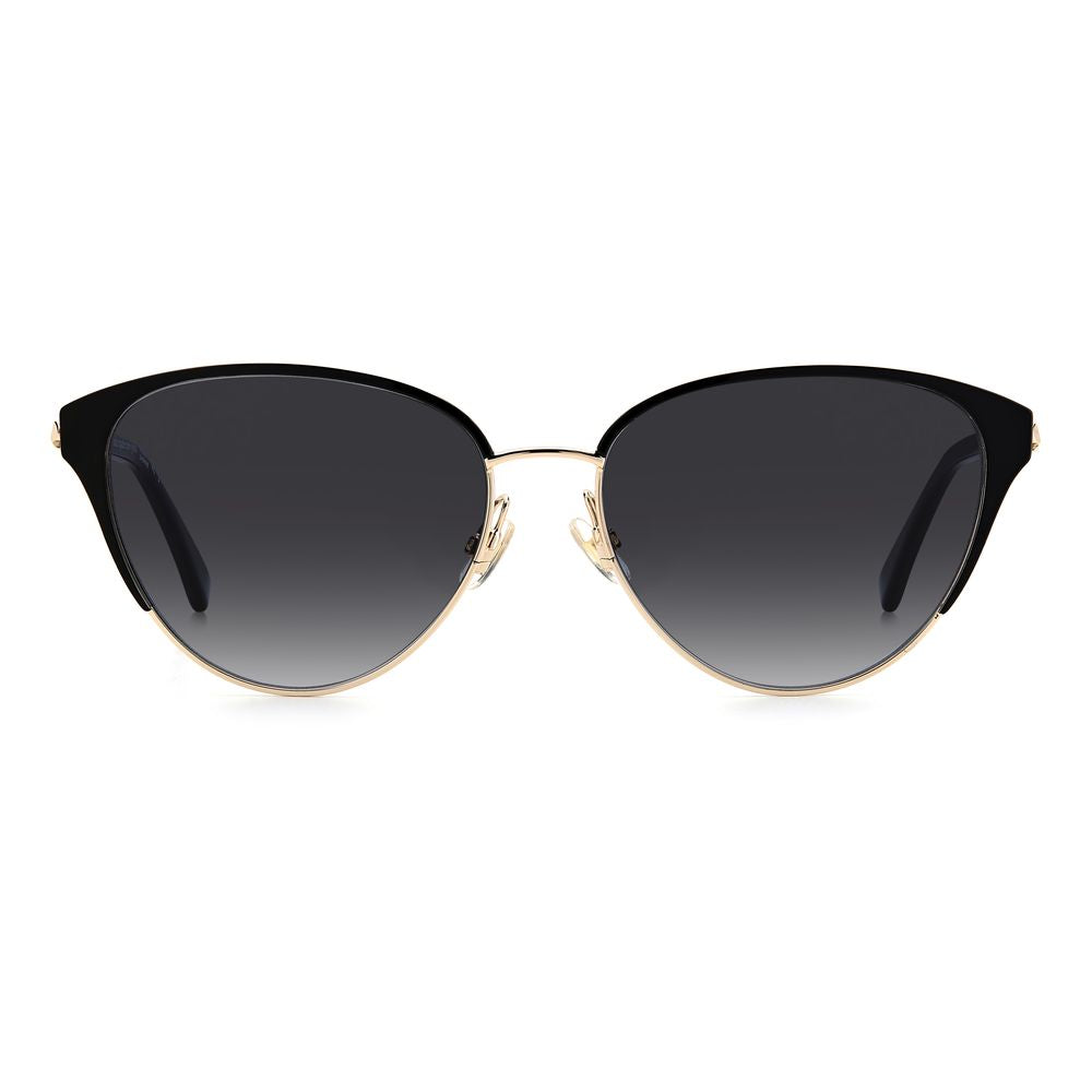 Kate Spade Black Metal Sunglasses KSIANNAGSRHLF69OAC