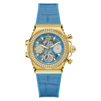 Guess Blue Synthetic Sport Watch