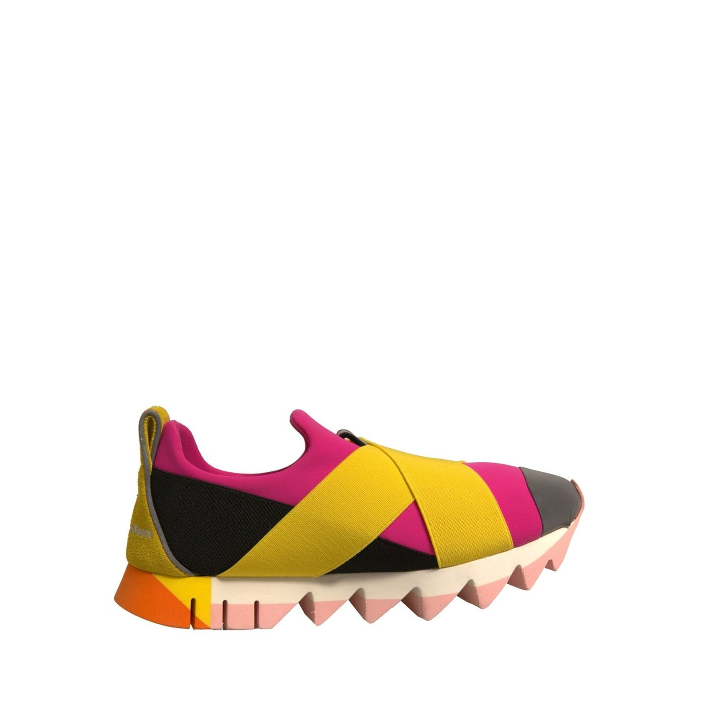 Dolce & Gabbana Multicolor Neoprene Elastic Ibiza Sneakers Shoes