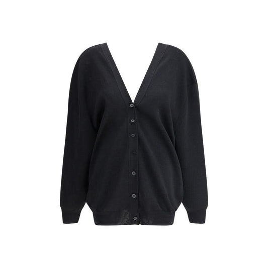 SA SU PHI Double Side V Cardigan SA SU PHI Black