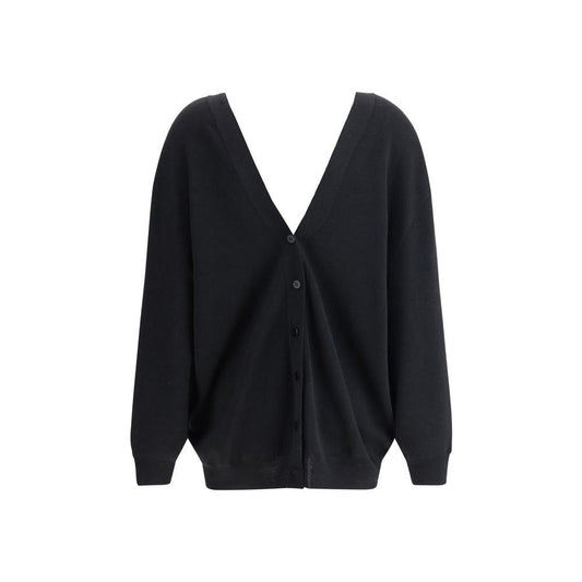 SA SU PHI Double Side V Cardigan SA SU PHI Black