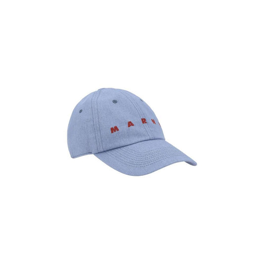 Marni Logoed Baseball Hat Marni Dark Gray
