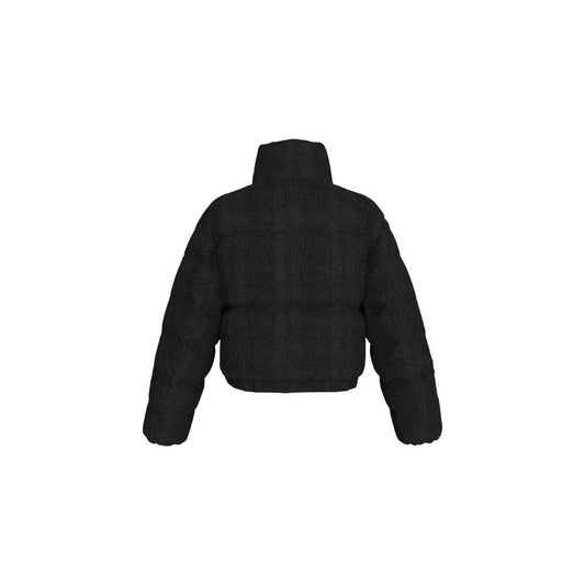 Calvin Klein Jeans Black Polyester Jackets & Coat Calvin Klein Jeans Black