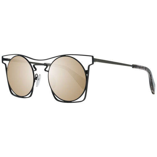 Yohji Yamamoto Black Men Sunglasses Yohji Yamamoto Tan