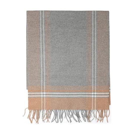 Tessitura di Novara Multicolor Silk Scarf Tessitura di Novara Rosy Brown