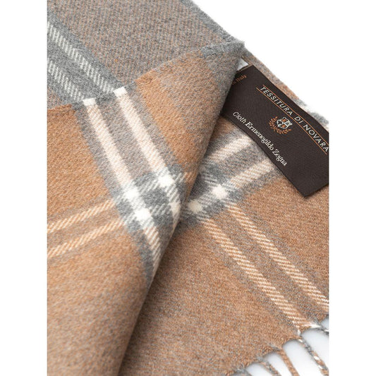 Tessitura di Novara Multicolor Silk Scarf Tessitura di Novara Rosy Brown