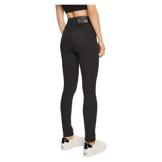 Calvin Klein Jeans Black Cotton Jeans & Pant Calvin Klein Jeans Gray